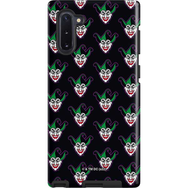 DC Comics The Joker Logo Pattern Galaxy Cases