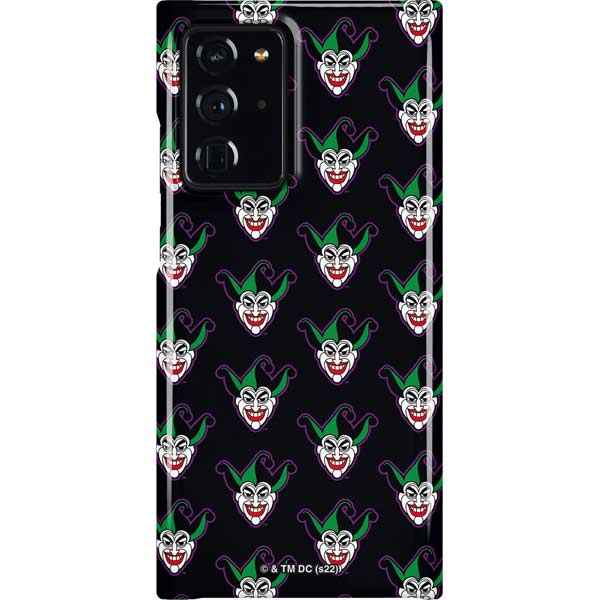 DC Comics The Joker Logo Pattern Galaxy Cases