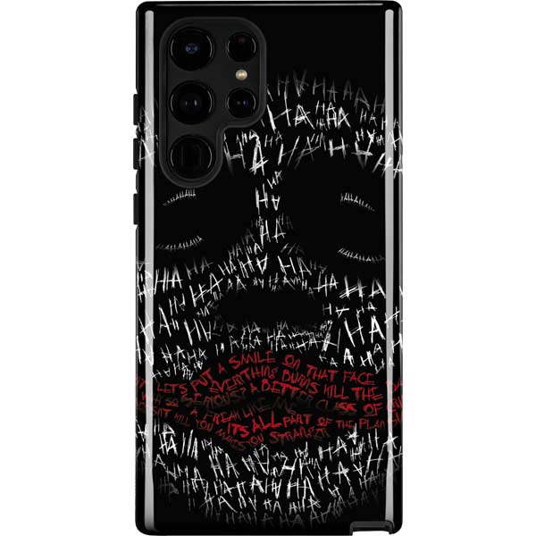 DC Comics The Joker Put a Smile On That Face Galaxy Cases