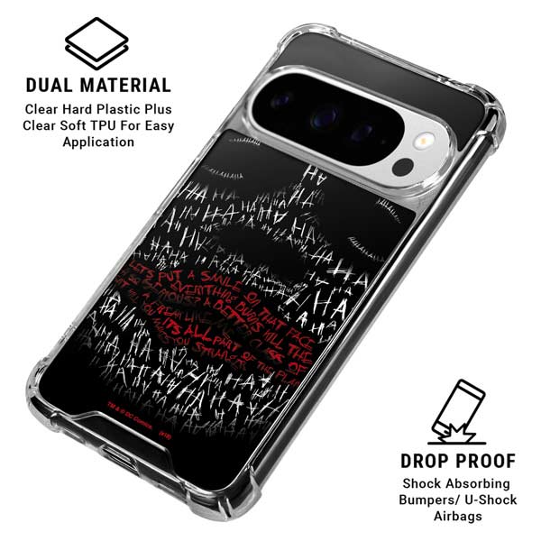 DC Comics The Joker Put a Smile On That Face Google Pixel 10 Pro Clear Case