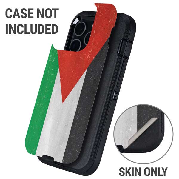 Jordan Flag Distressed Otterbox Defender iPhone Skin