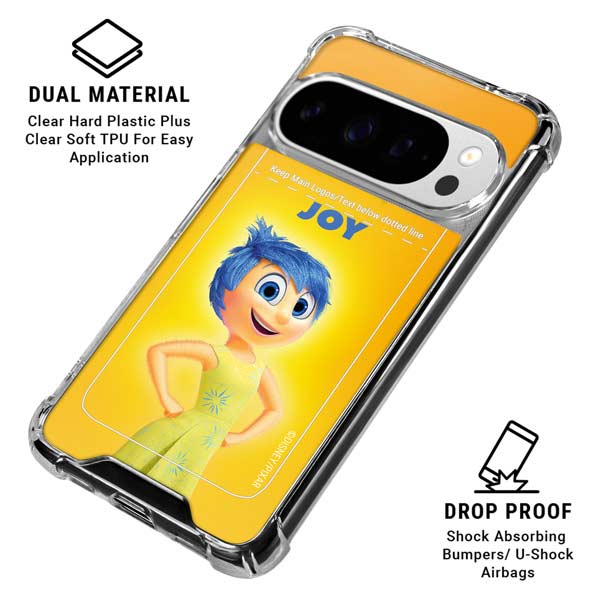 Disney Inside Out Joy Portrait Google Pixel 10 Pro XL Clear Case