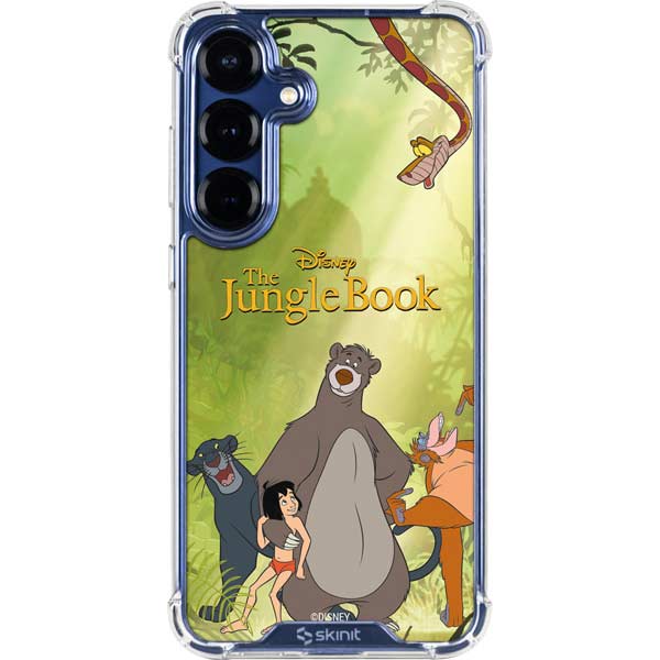 Disney Jungle Book Character Group Galaxy S25 FE Clear Case