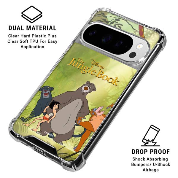 Disney Jungle Book Character Group Google Pixel 10 Pro Clear Case