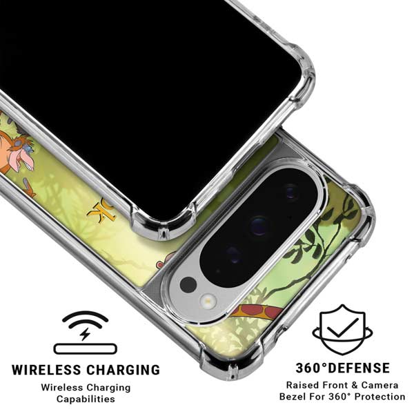 Disney Jungle Book Character Group Google Pixel 10 Pro XL Clear Case
