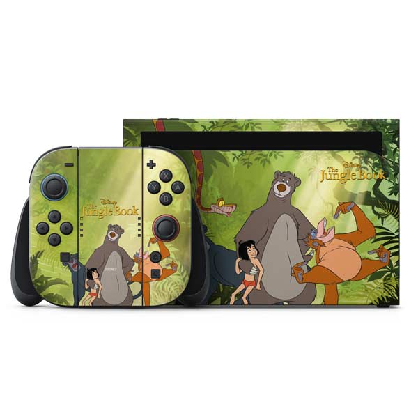 Disney Jungle Book Character Group Nintendo Switch 2 (2025) with Joy-Con Skin