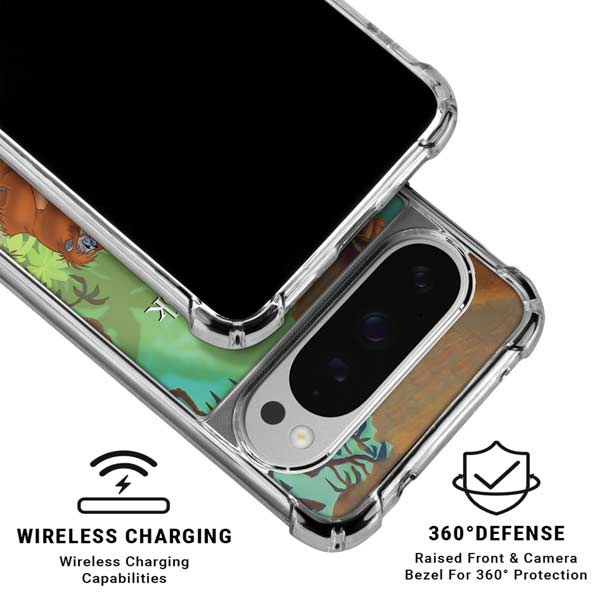 Disney Jungle Book Dancing Cast Google Pixel 10 Pro Clear Case