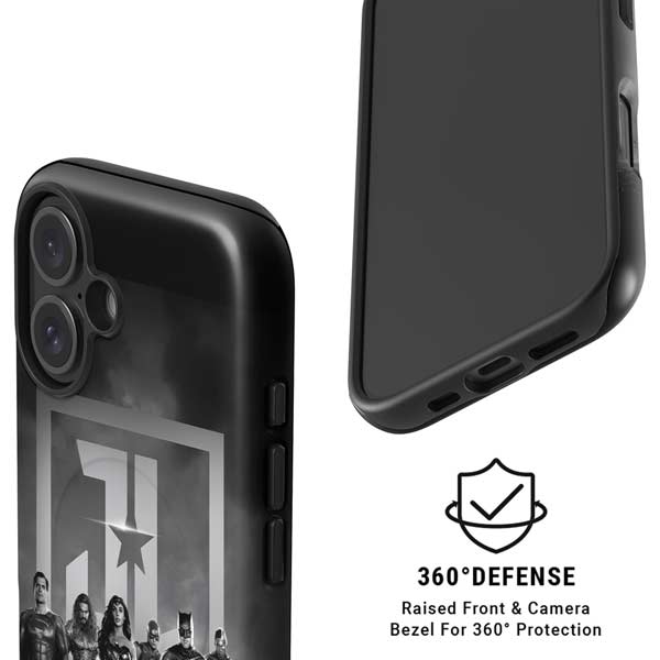 The Justice League (2017) Justice League Black and White iPhone 16 Magsafe Impact Case