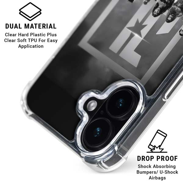 The Justice League (2017) Justice League Black and White iPhone 17 MagSafe Case