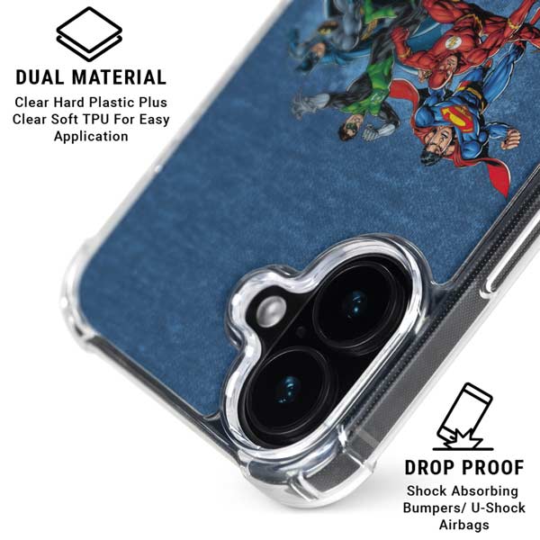 Justice League Action Pose Charcaters iPhone 17 MagSafe Case