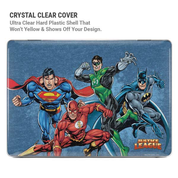 Justice League Action Pose Charcaters MacBook Pro 14in (2021-24) Case plus Skin