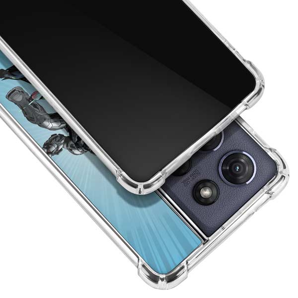 Justice League Heroes Stance 1 Moto G Play 5G (2025) Clear Case