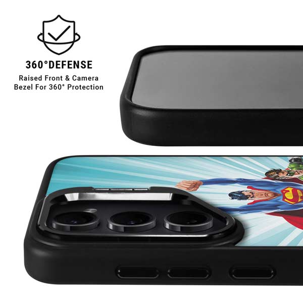 Justice League Team Power Up Galaxy S26 Plus Kickstand Case