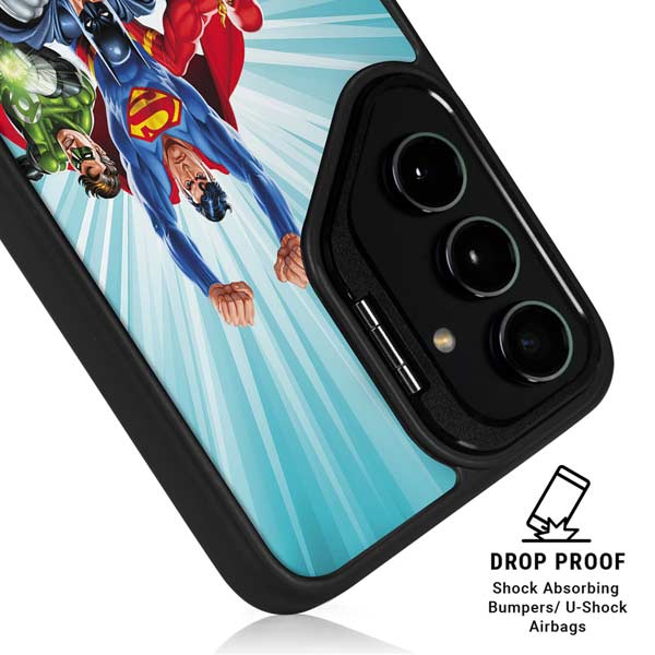 Justice League Team Power Up Galaxy S26 Plus Kickstand Case
