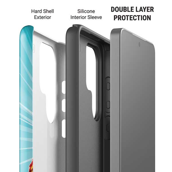 Justice League Team Power Up Galaxy S26 Ultra Impact Case