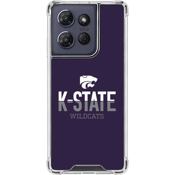 Kansas State University K-State Wildcats Gradient Moto G 5G (2025) Clear Case