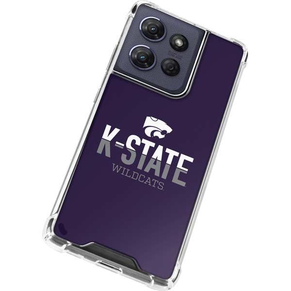 Kansas State University K-State Wildcats Gradient Moto G 5G (2025) Clear Case