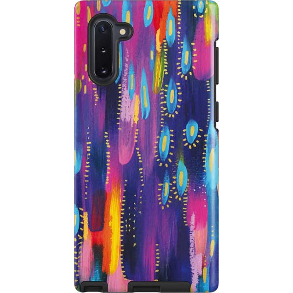 Kaleidoscope Brush Stroke by Etta Vee Galaxy Cases