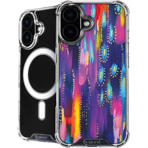 Kaleidoscope Brush Stroke by Etta Vee iPhone 17 MagSafe Case
