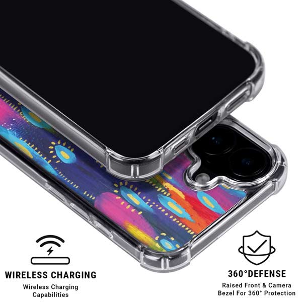 Kaleidoscope Brush Stroke by Etta Vee iPhone 17 MagSafe Case