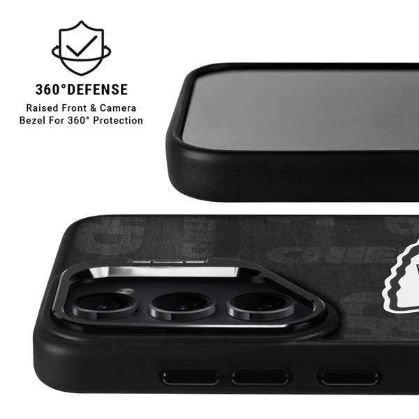 NFL Kansas City Chiefs Black & White Galaxy S26 Plus Kickstand Case