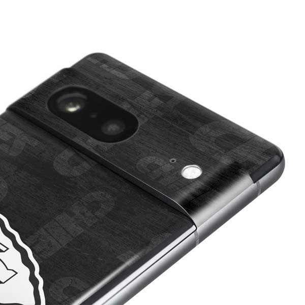 NFL Kansas City Chiefs Black & White Pixel Skins