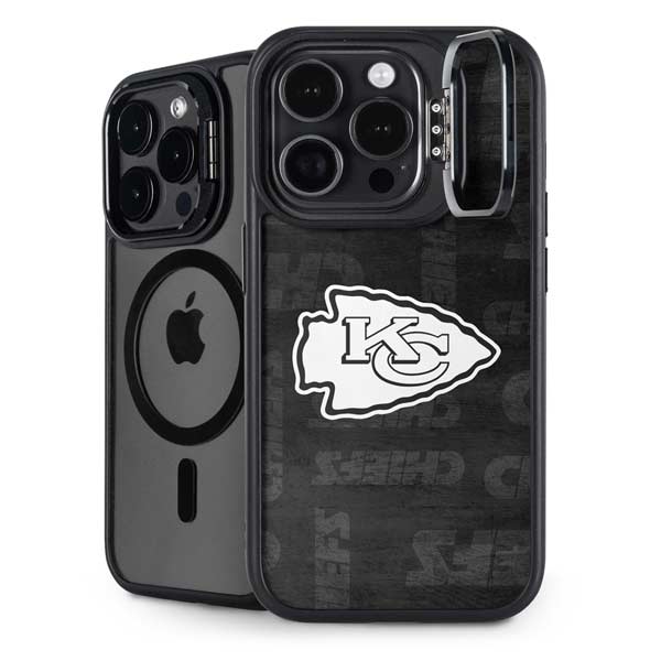 NFL Kansas City Chiefs Black & White iPhone Cases