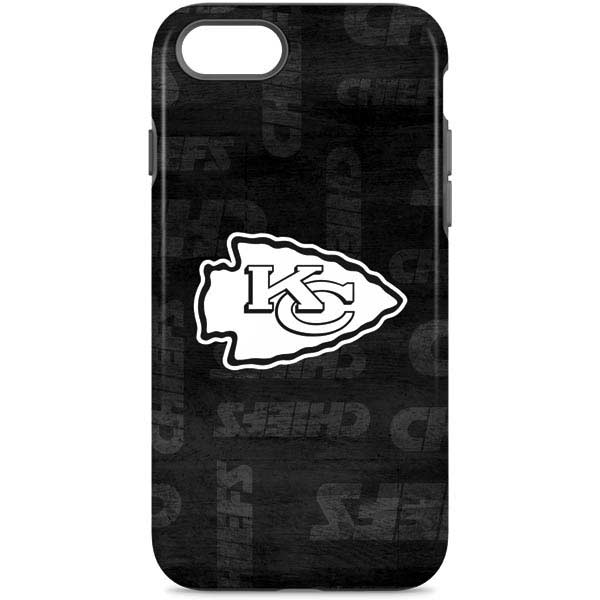 NFL Kansas City Chiefs Black & White iPhone Cases