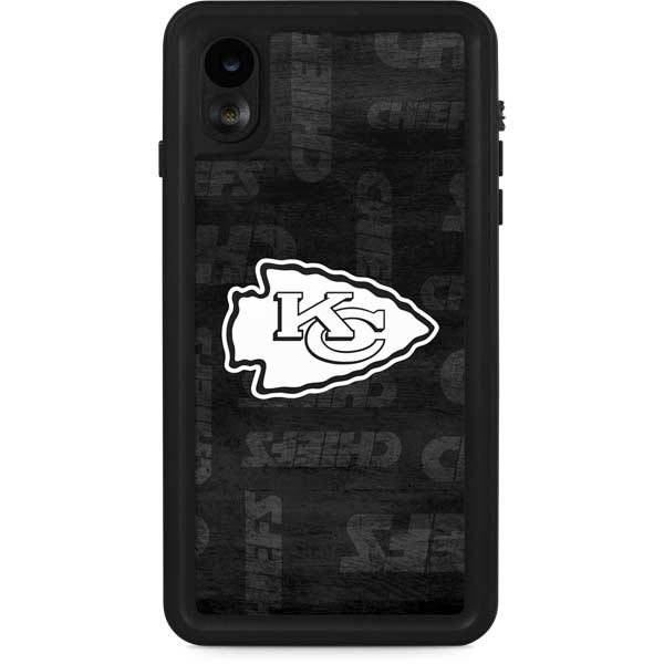 NFL Kansas City Chiefs Black & White iPhone Cases