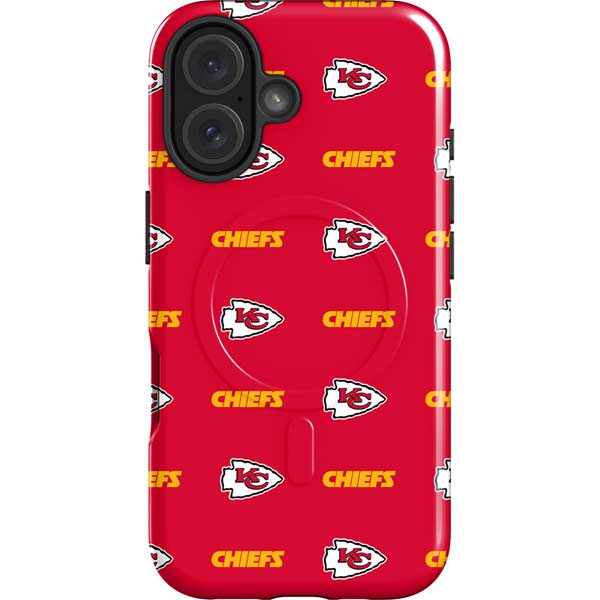 NFL Kansas City Chiefs Blitz Series iPhone 16 Magsafe Impact Case