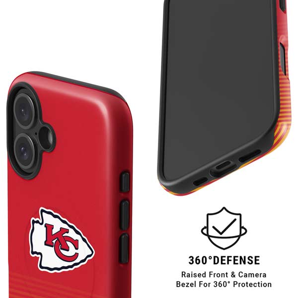 NFL Kansas City Chiefs Breakaway iPhone 16 Magsafe Impact Case