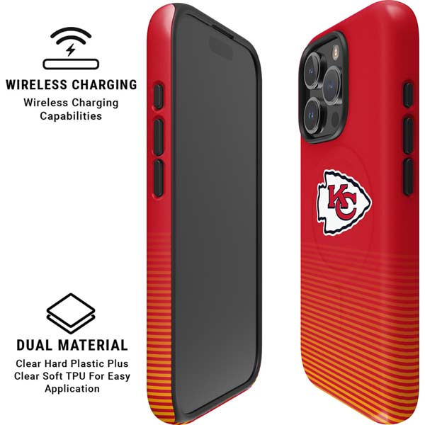 NFL Kansas City Chiefs Breakaway iPhone 16 Pro Magsafe Impact Case