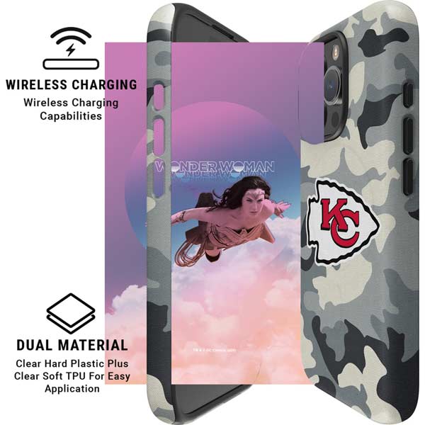 NFL Kansas City Chiefs Camo iPhone 16 Pro Max Magsafe Impact Case