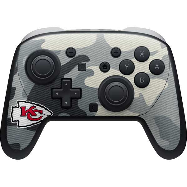 NFL Kansas City Chiefs Camo Nintendo Skins