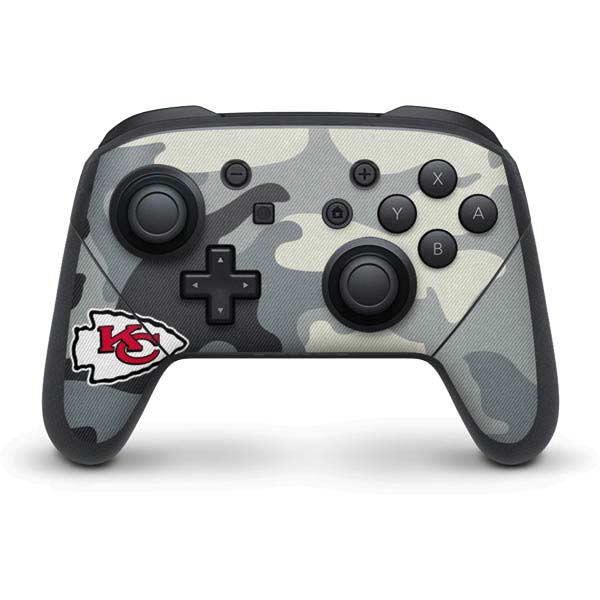 NFL Kansas City Chiefs Camo Nintendo Skins