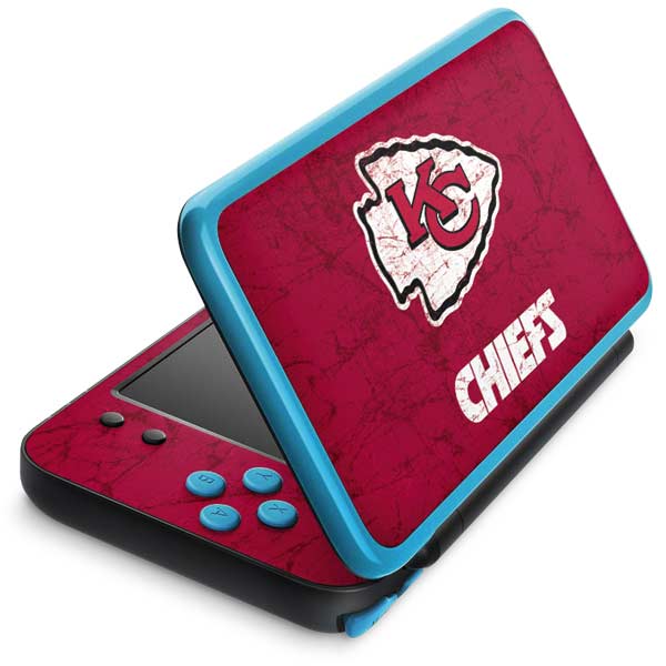 NFL Kansas City Chiefs Distressed Nintendo Skins