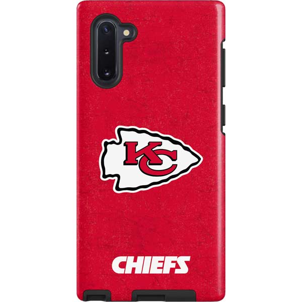 NFL Kansas City Chiefs Distressed Galaxy Cases