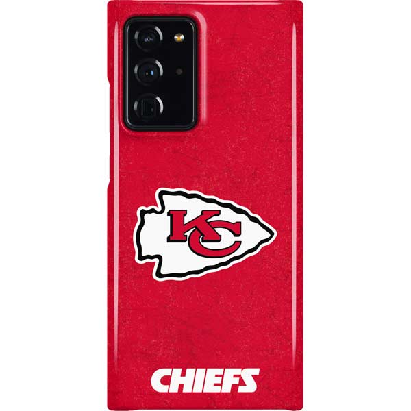 NFL Kansas City Chiefs Distressed Galaxy Cases