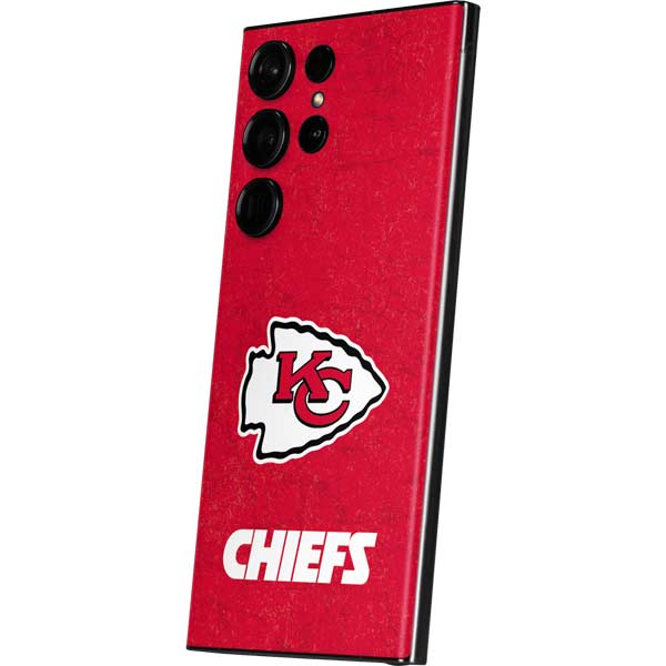 NFL Kansas City Chiefs Distressed Galaxy Skins