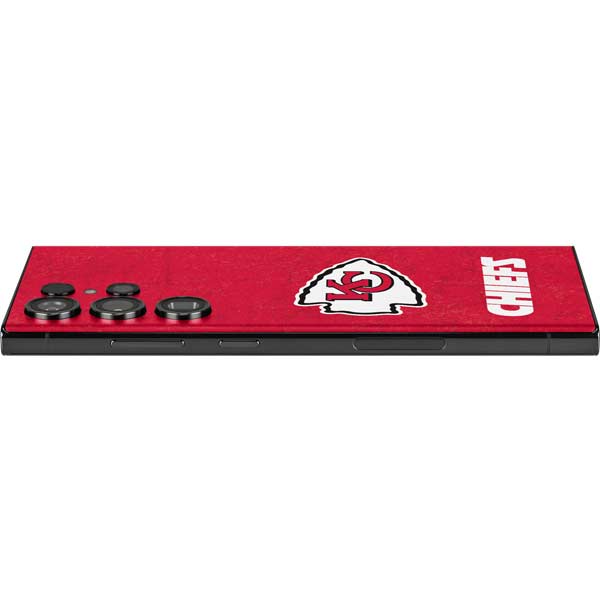NFL Kansas City Chiefs Distressed Galaxy Skins
