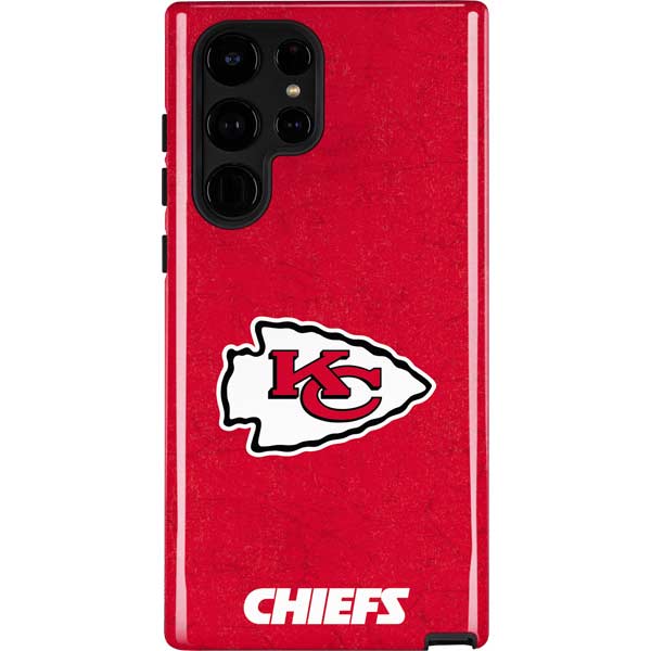 NFL Kansas City Chiefs Distressed Galaxy Cases