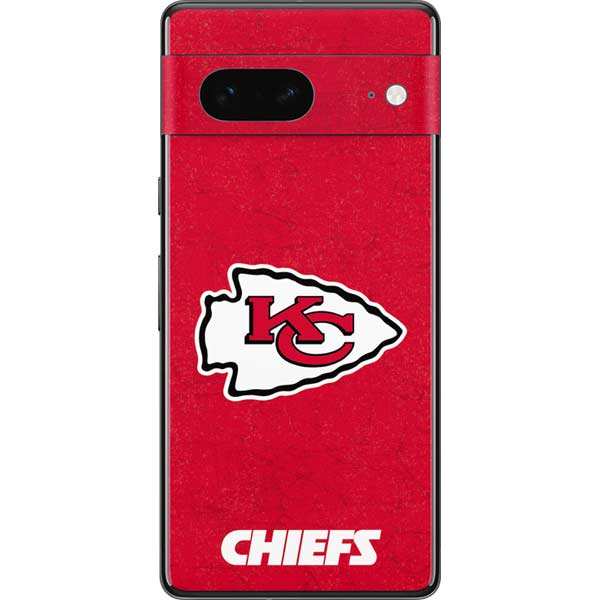 NFL Kansas City Chiefs Distressed Pixel Skins