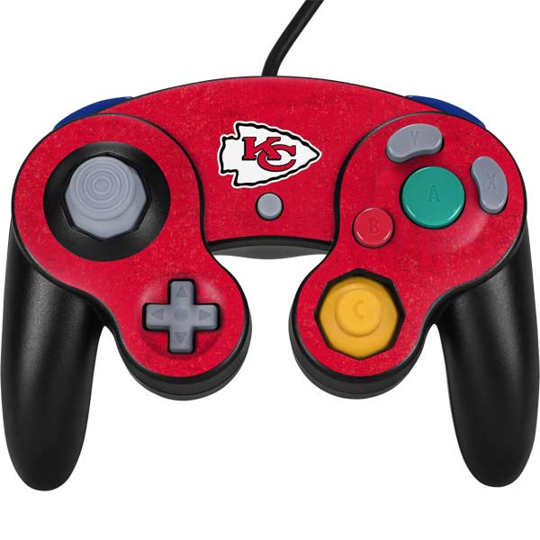 NFL Kansas City Chiefs Distressed Nintendo Skins