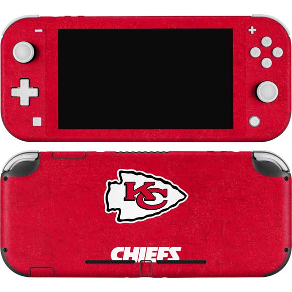 NFL Kansas City Chiefs Distressed Nintendo Skins