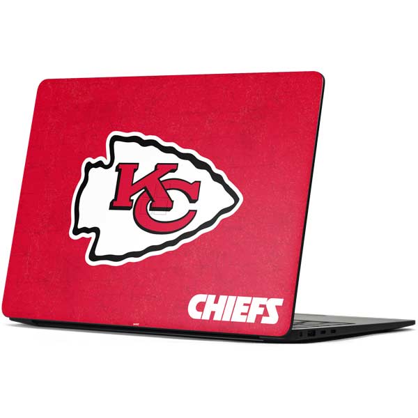 NFL Kansas City Chiefs Distressed Surface Laptop 7 13.8in Skin