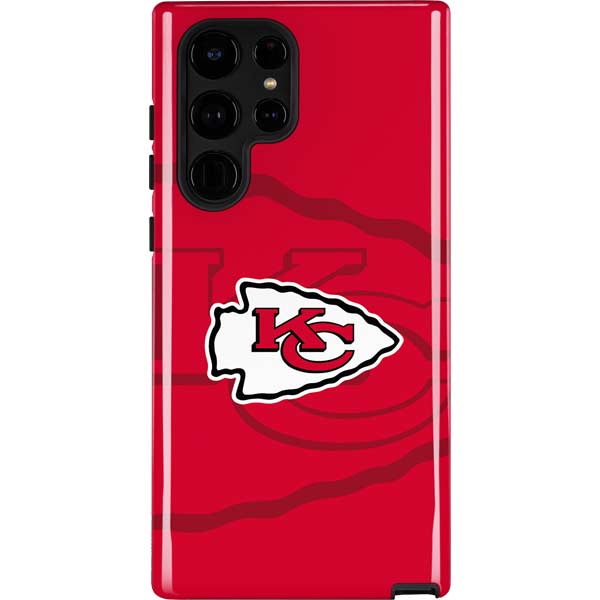 NFL Kansas City Chiefs Double Vision Galaxy S25 Ultra Impact Case