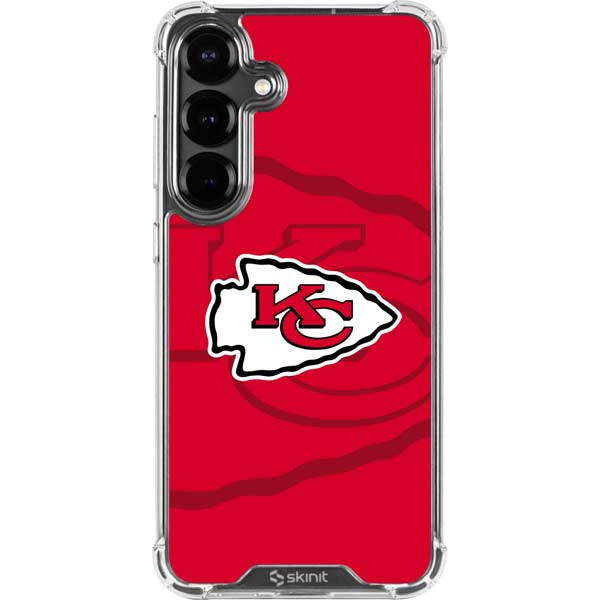NFL Kansas City Chiefs Double Vision Galaxy S26 Clear Case