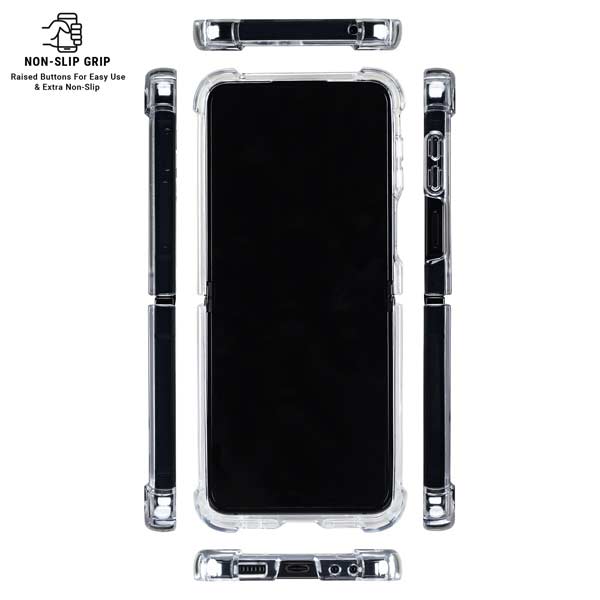 NFL Kansas City Chiefs Double Vision Galaxy Z Flip7 Clear Case