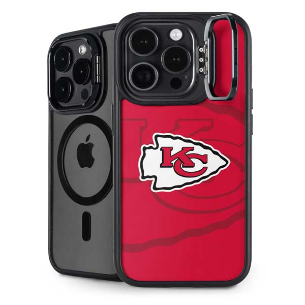 NFL Kansas City Chiefs Double Vision iPhone 14 Pro Kickstand Case