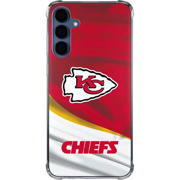 NFL Kansas City Chiefs Galaxy A35 5G Clear Case